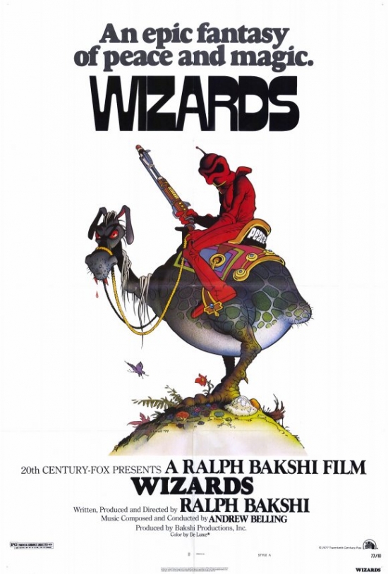 Wizards Movie Poster - 27 x 40 in.