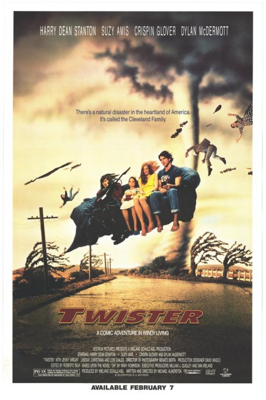 Twister Movie Poster - 27 x 40 in.