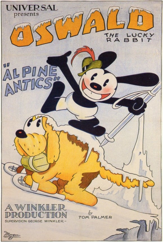 MOVEF5339 Alpine Antics Movie Poster - 27 x 40 in.