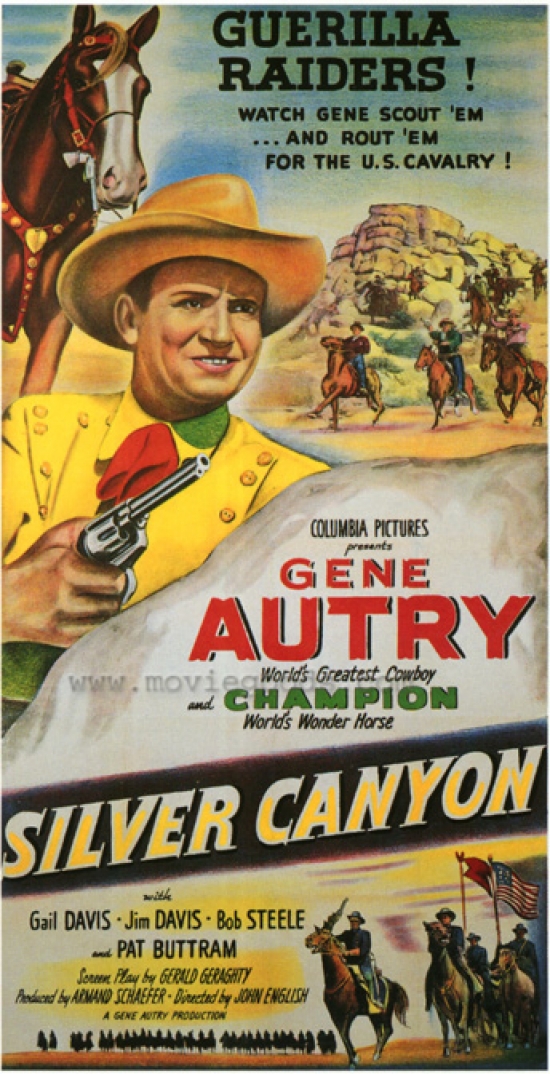 MOVEF7299 Silver Canyon Movie Poster - 27 x 40 in.