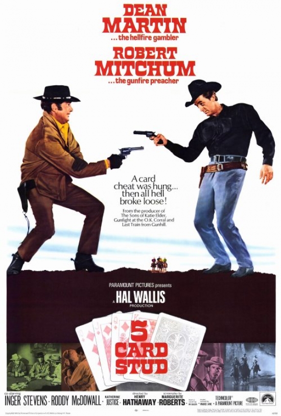 5 Card Stud Movie Poster - 27 x 40 in.