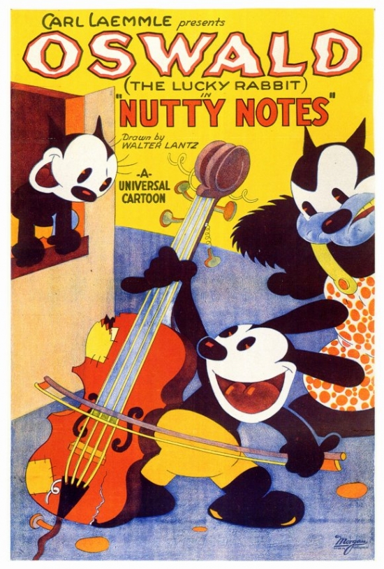 MOVEF9324 Nutty Notes Movie Poster - 27 x 40 in.
