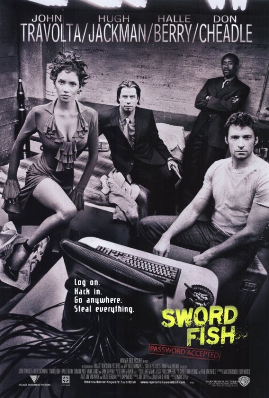 Swordfish Movie Poster - 27 x 40 in.