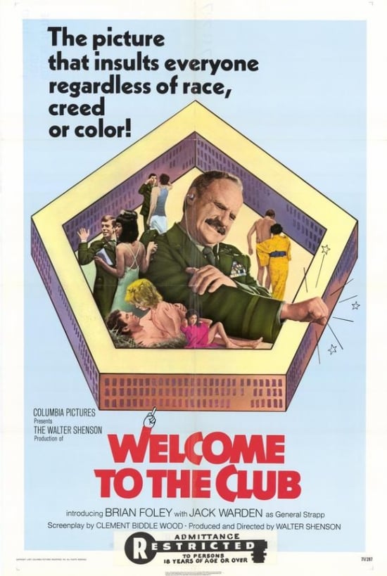 MOVEH0735 Welcome to the Club Movie Poster - 27 x 40 in.