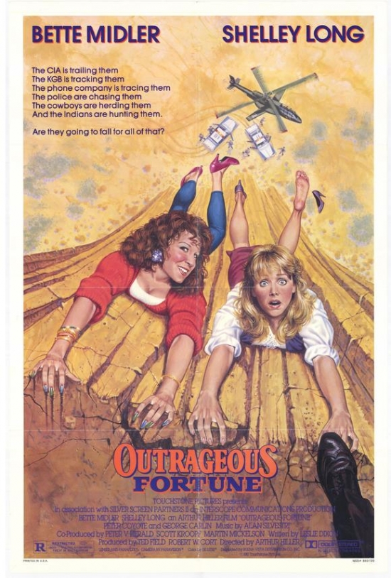 MOVEH2700 Outrageous Fortune Movie Poster - 27 x 40 in.