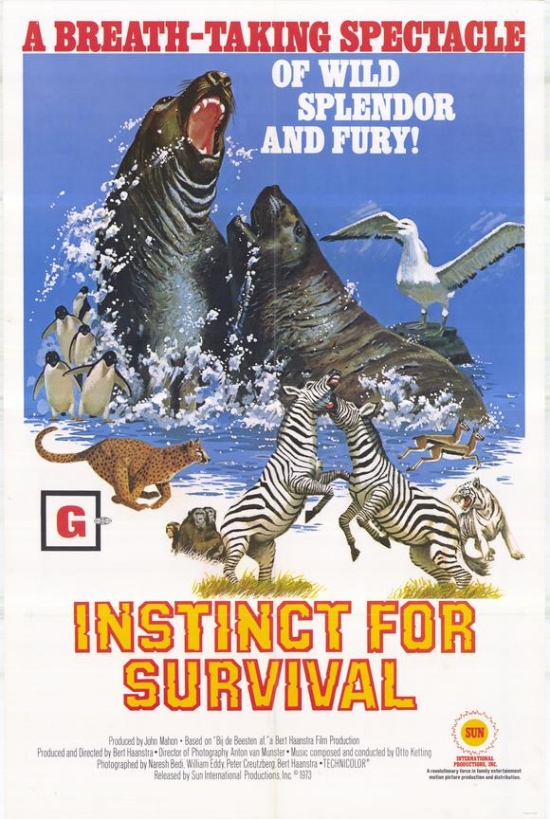 Instinct for Survival Movie Poster - 27 x 40 in.