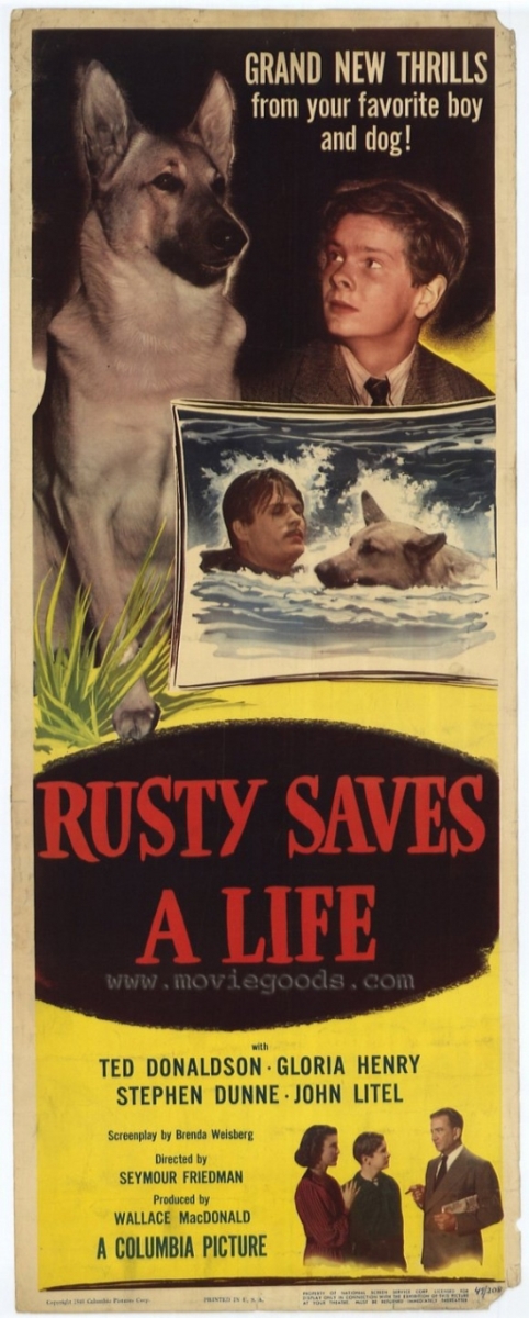 Rusty Saves a Life Movie Poster - 27 x 40 in.