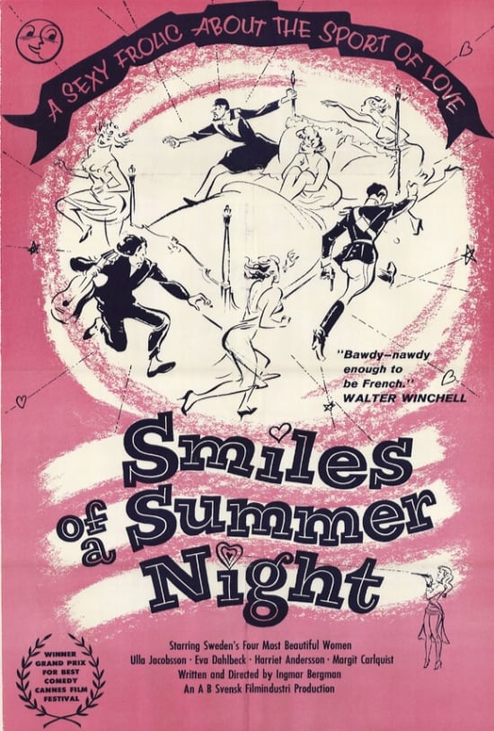 Smiles of a Summer Night Movie Poster - 27 x 40 in.