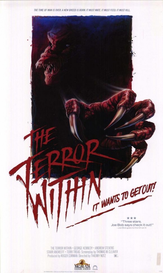 MOVEH7427 The Terror Within Movie Poster - 27 x 40 in.
