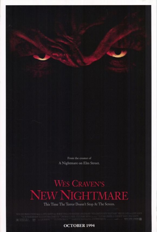 Wes Cravens New Nightmare Movie Poster - 27 x 40 in.