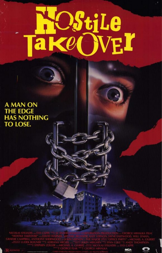 Hostile Take Over Movie Poster - 27 x 40 in.