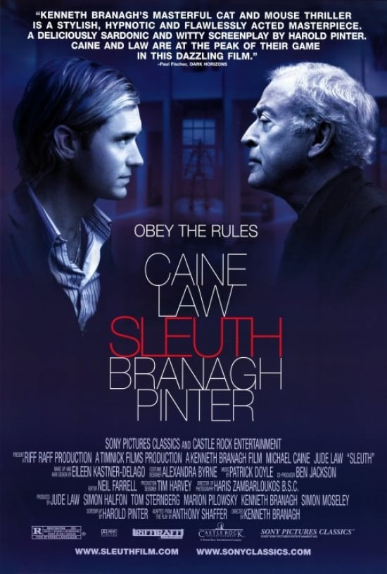 Sleuth Movie Poster 27 x 40 in.
