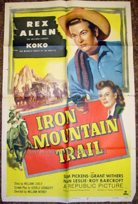 Iron Mountain Trail Movie Poster - 27 x 40 in.