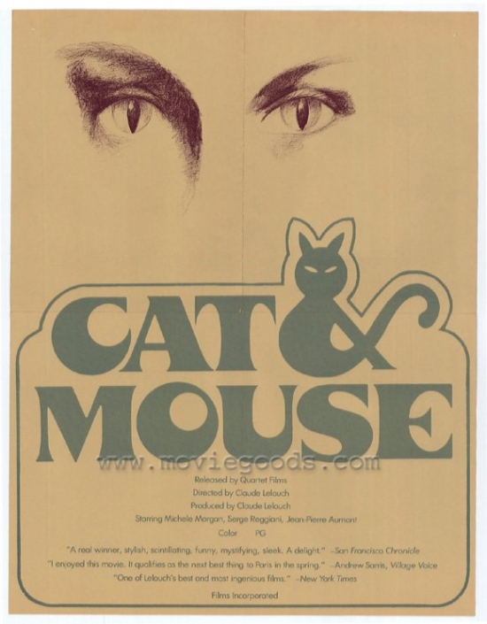 Cat & Mouse Movie Poster - 27 x 40 in.