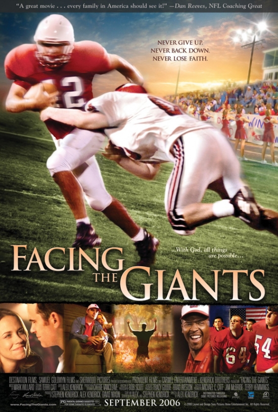 Facing the Giants Movie Poster - 27 x 40 in.