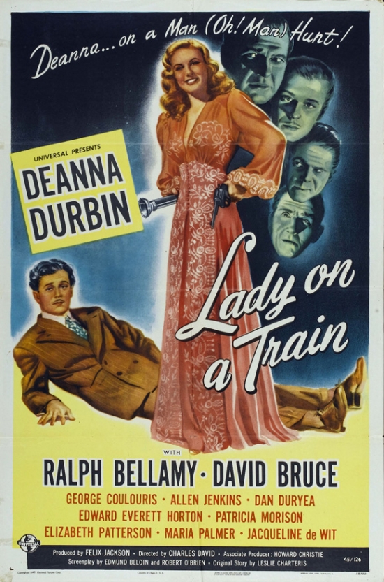 Lady on a Train Movie Poster - 27 x 40 in.