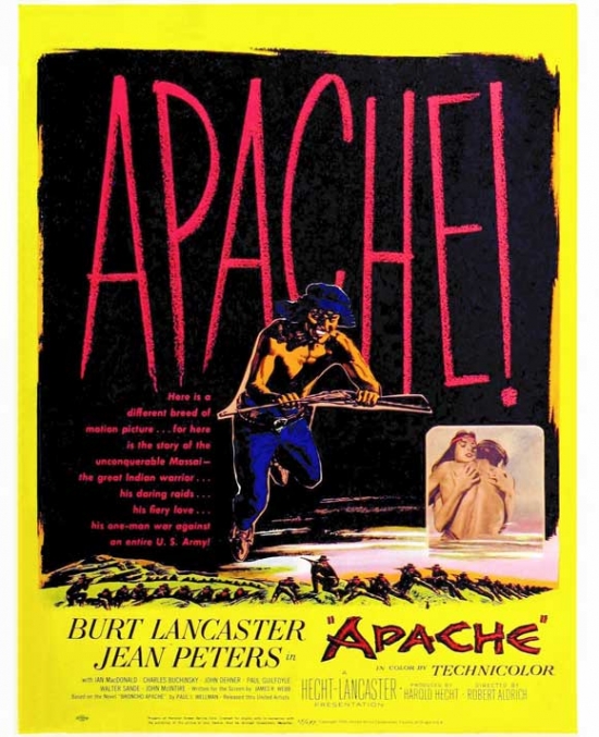 MOVAJ2743 Apache Movie Poster - 27 x 40 in.