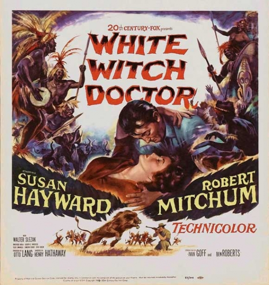 White Witch Doctor Movie Poster - 27 x 40 in.