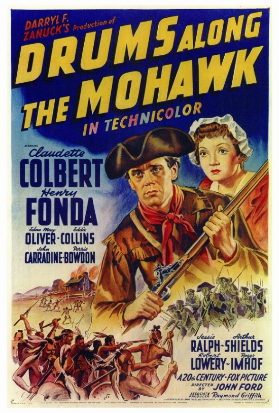Drums Along the Mohawk Movie Poster - 27 x 40 in.