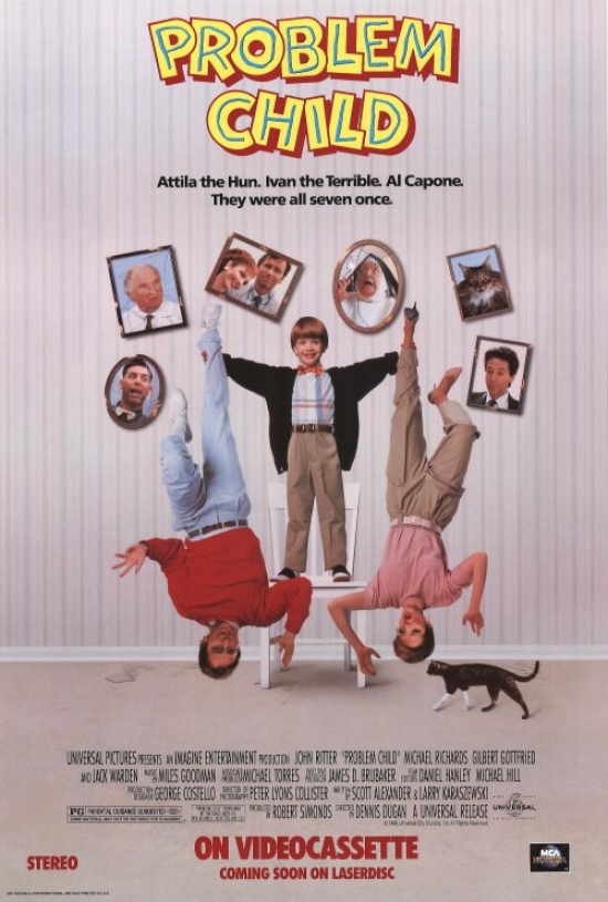 MOVCF0419 Problem Child Movie Poster - 27 x 40 in.