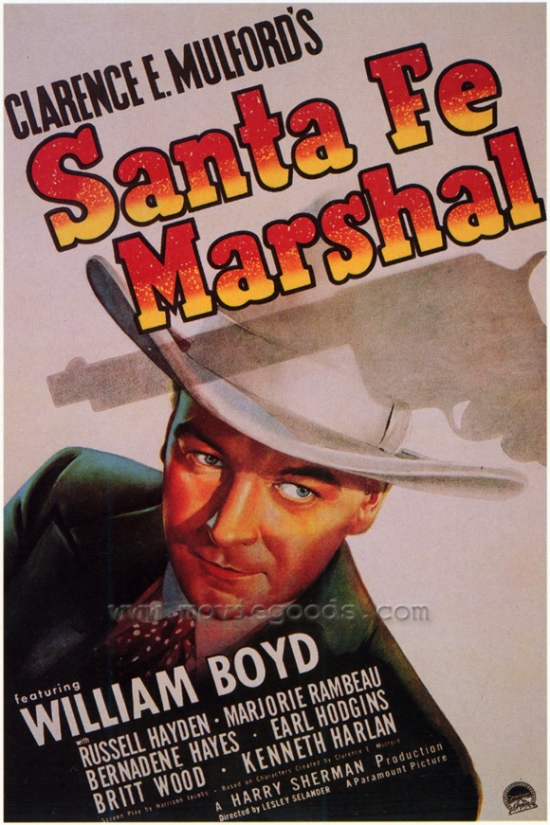 Santa Fe Marshal Movie Poster - 27 x 40 in.