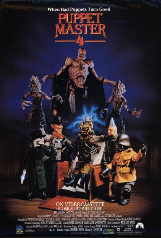 MOVCF2407 Puppet Master 4 Movie Poster - 27 x 40 in.