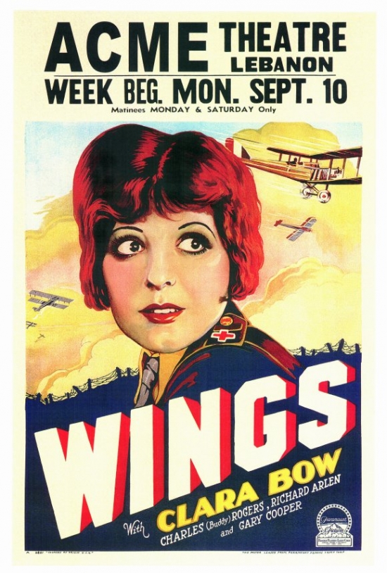 Wings Movie Poster - 27 x 40 in.
