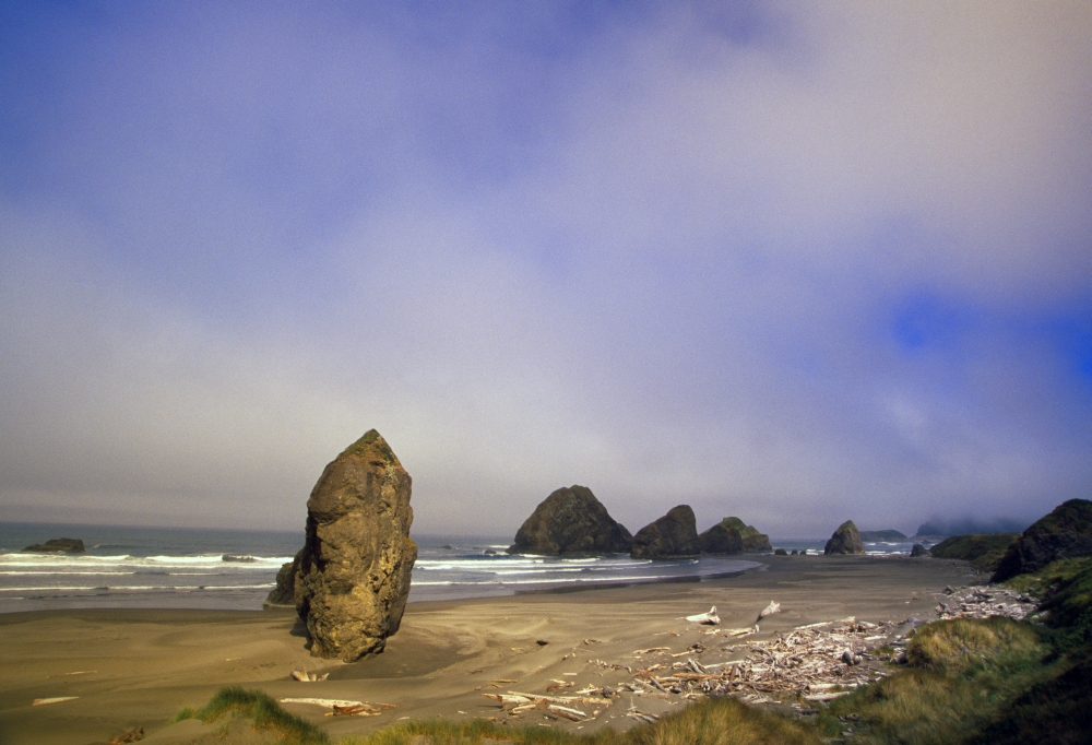 Cape Sebastian Pacific Coast Poster Print by Natural Selection Craig Tuttle, 18 x 12