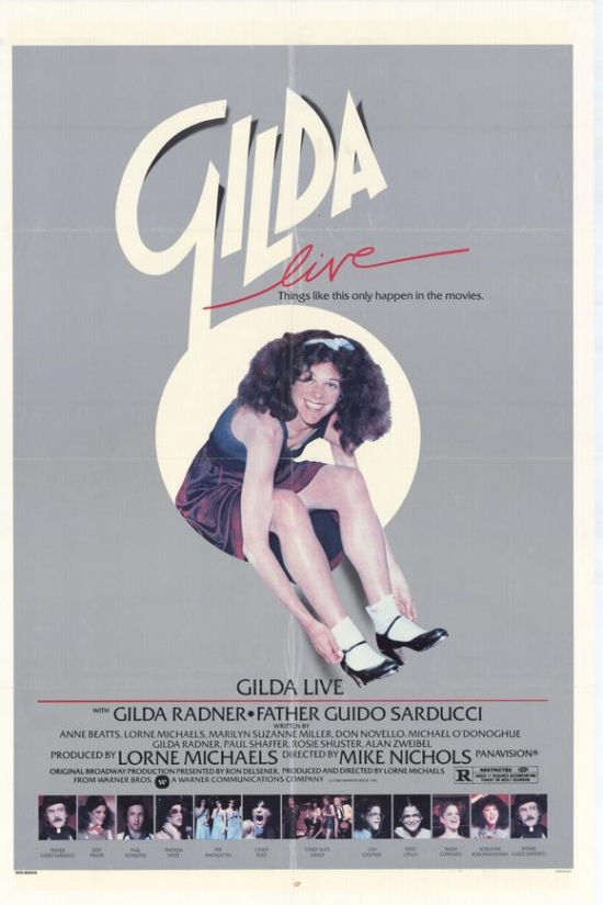 Gilda Live Movie Poster - 27 x 40 in.