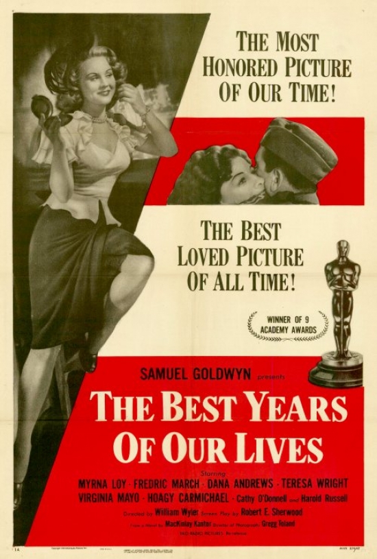 MOVCF6309 The Best Years of Our Lives Movie Poster - 27 x 40 in.