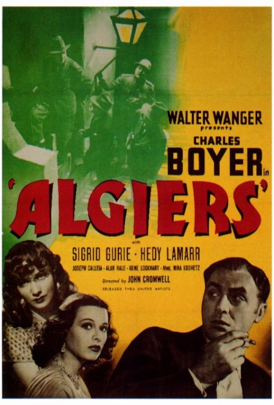 Algiers Movie Poster - 27 x 40 in.
