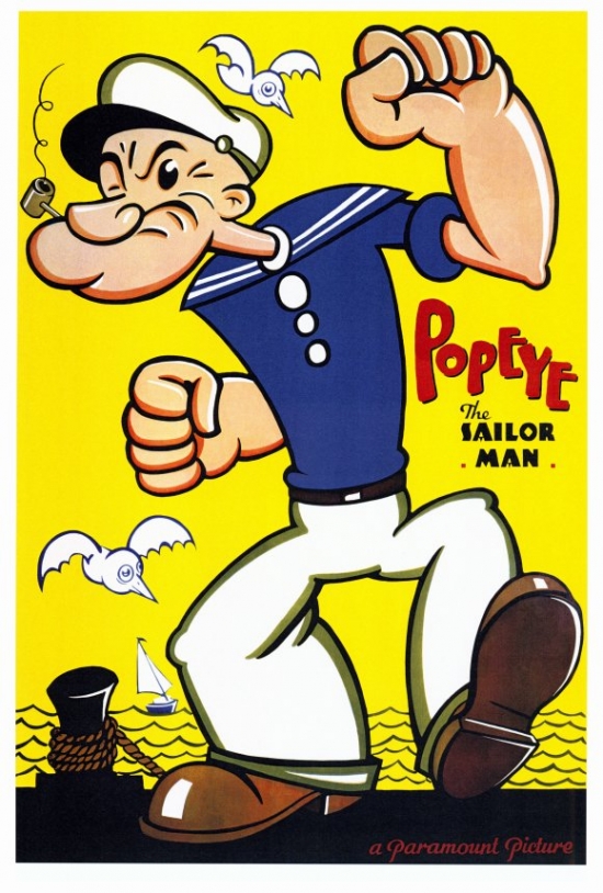 Popeye Movie Poster - 27 x 40 in.