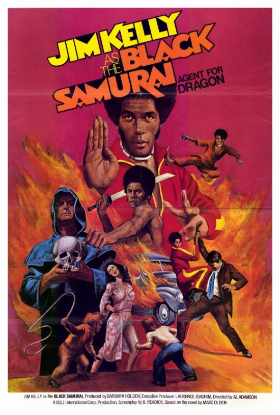 Black Samurai Movie Poster - 27 x 40 in.