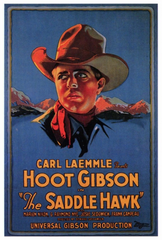 MOVCF9334 The Saddle Hawk Movie Poster - 27 x 40 in.