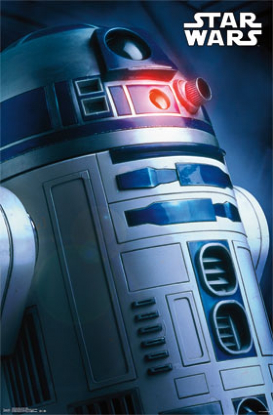 Star Wars - R2-D2 Profile Poster Print - 24 x 36 in.