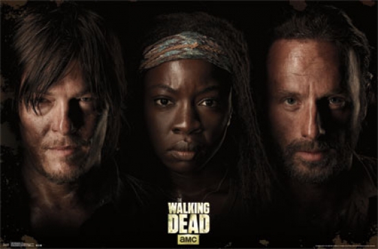 Walking Dead - Trio Poster Print - 24 x 36 in.
