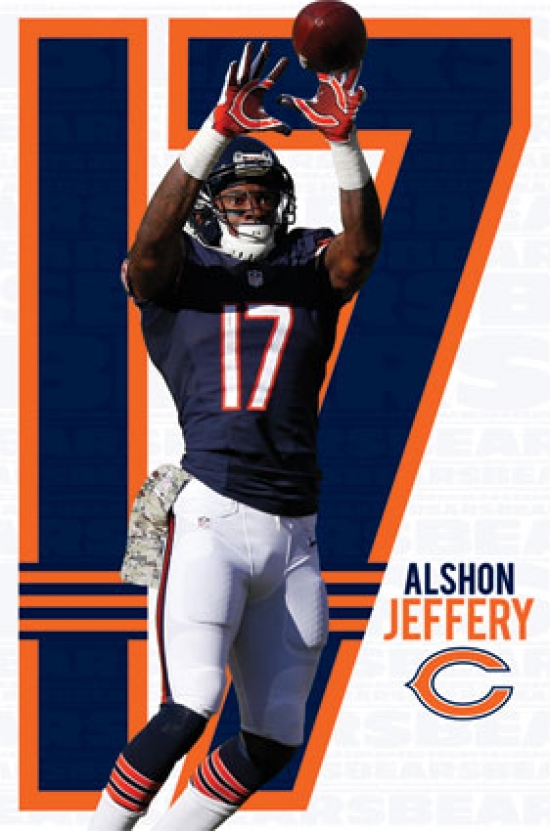 Alshon Jeffery 2014 Poster Print
