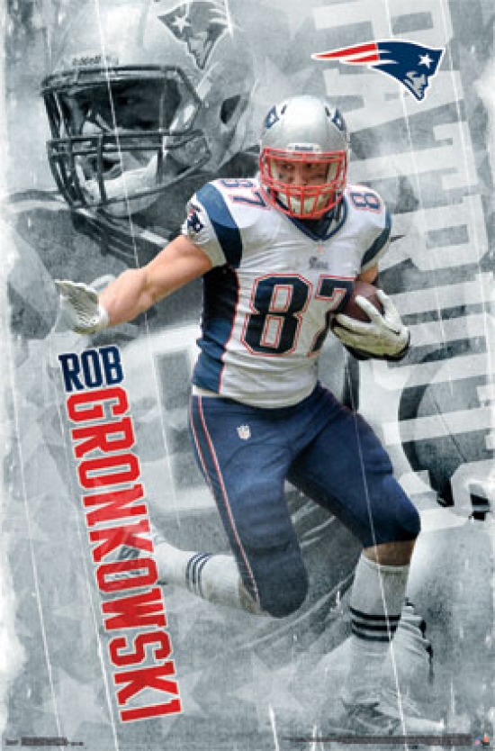 New England Patriots - R Gronkowski 14 Poster Print