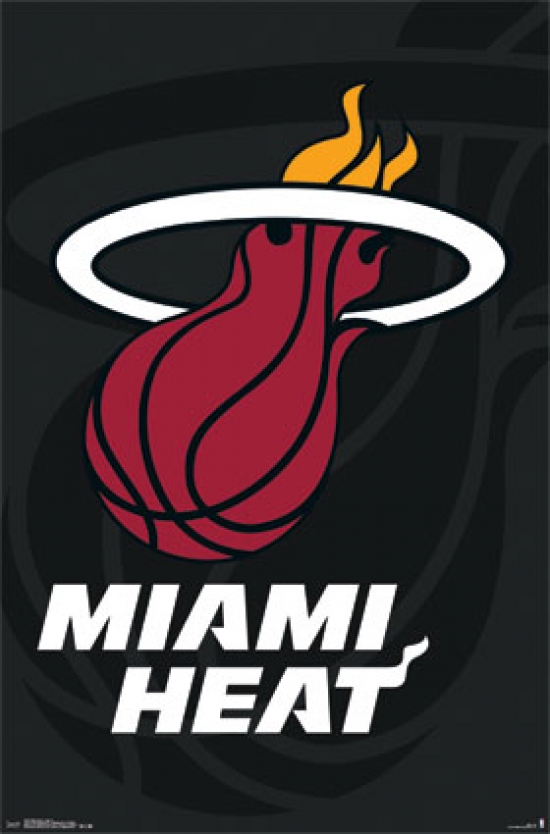 Miami Heat - Logo 14 Poster Print