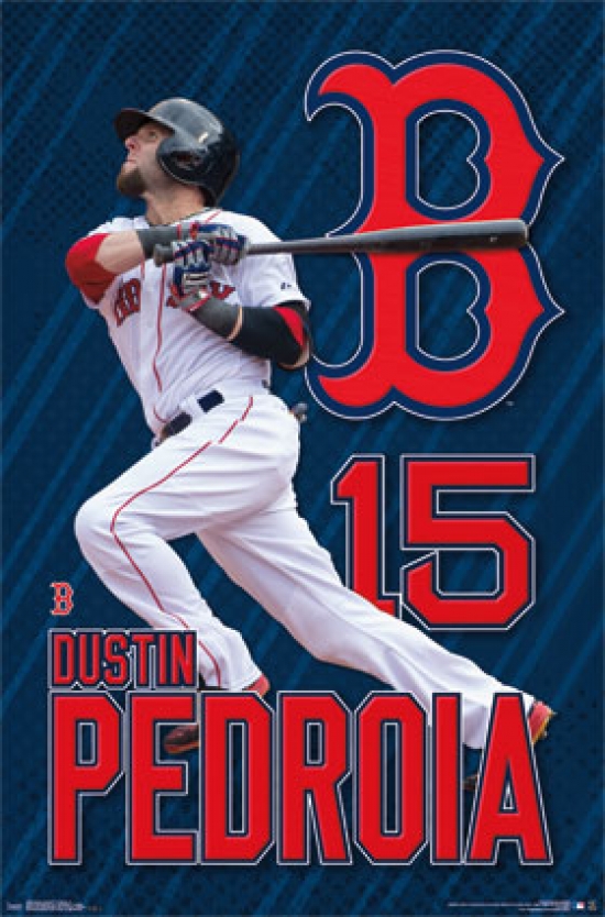 Dustin Pedroia 2015 Poster Print