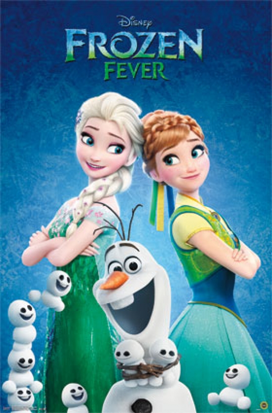 Frozen Fever - One Sheet Poster Print - 24 x 36 in.