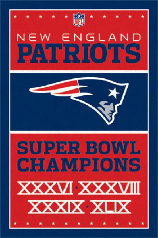 New England Patriots - Champions 15 Poster Print