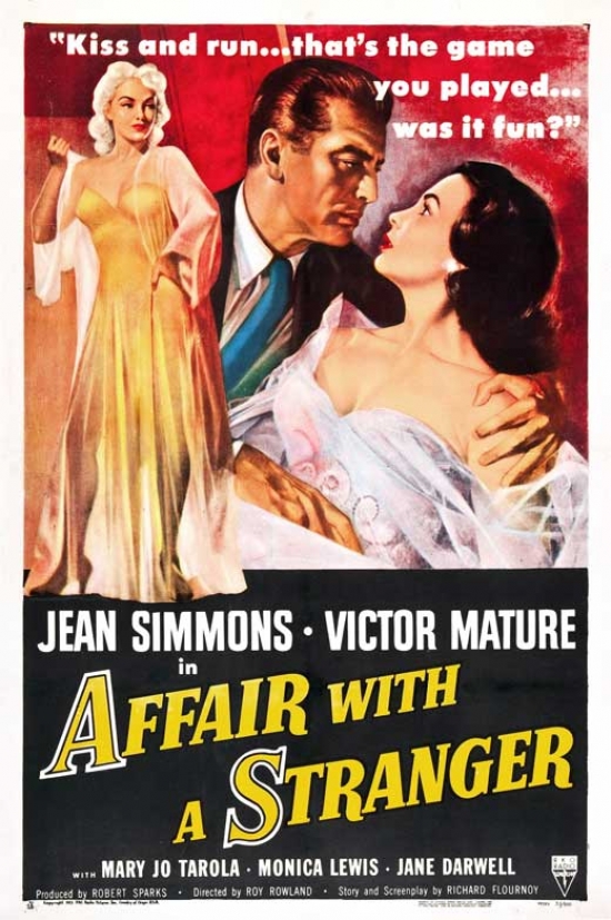 Affair with a Stranger Movie Poster - 27 x 40 in.