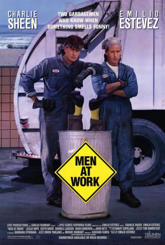 Men at Work Movie Poster - 27 x 40 in.