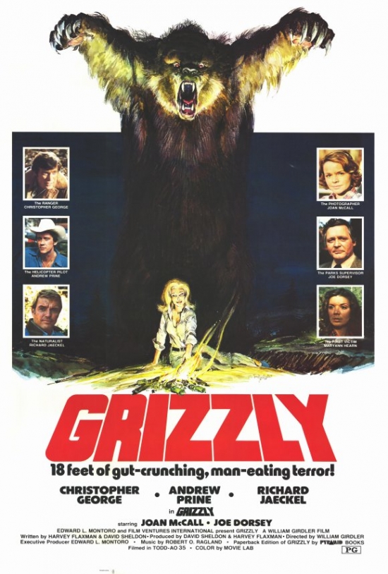 Grizzly Movie Poster - 27 x 40 in.