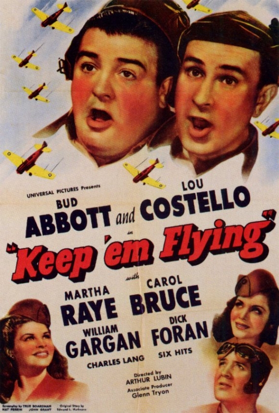 MOVAF5345 Keep Em Flying Movie Poster - 27 x 40 in.