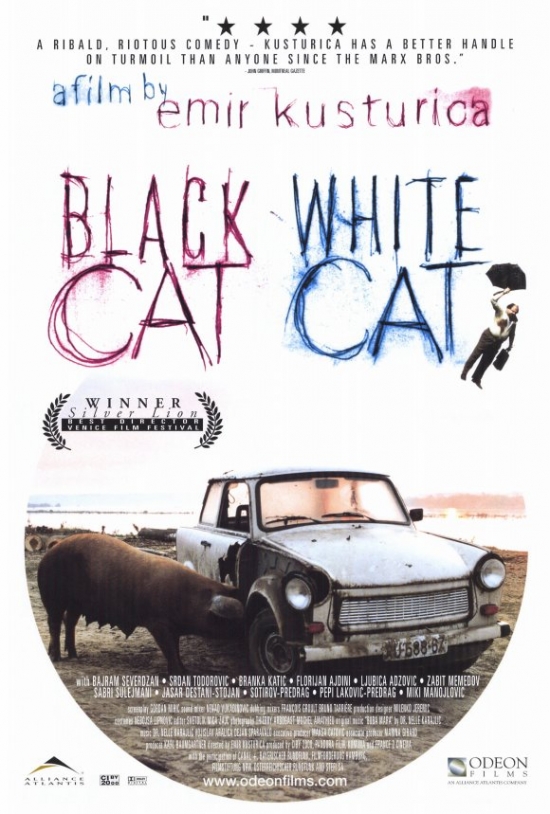 Black Cat White Cat Movie Poster - 27 x 40 in.