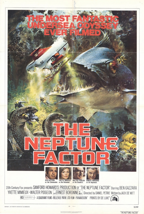MOVAF7425 The Neptune Factor Movie Poster - 27 x 40 in.