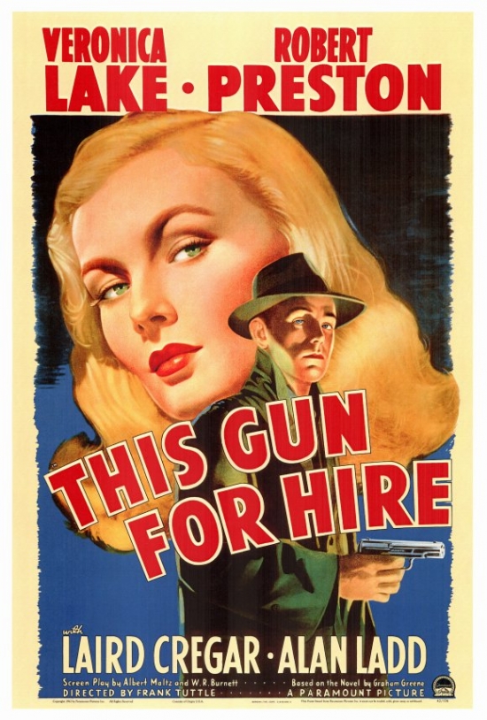 This Gun for Hire Movie Poster - 27 x 40 in.