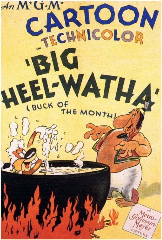 Big Heel-Watha Movie Poster - 27 x 40 in.